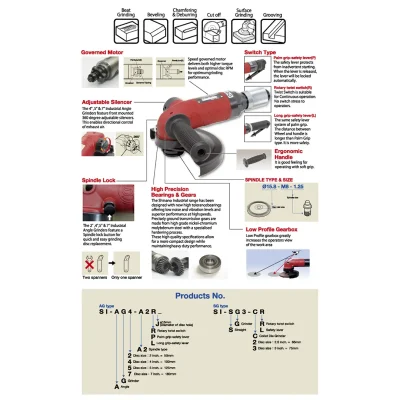 قیمت سنگ بادی آهنگری SI-AG7-A4L برند SHINANO ژاپنی