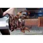 حذف پره‌های لوله با دستگاه FinMill برند KRAIS