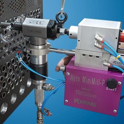 عملکرد خودکار لایه بردار لوله بادی KRAIS مدل AutoMiniMill-301 برای پروژه‌های صنعتی