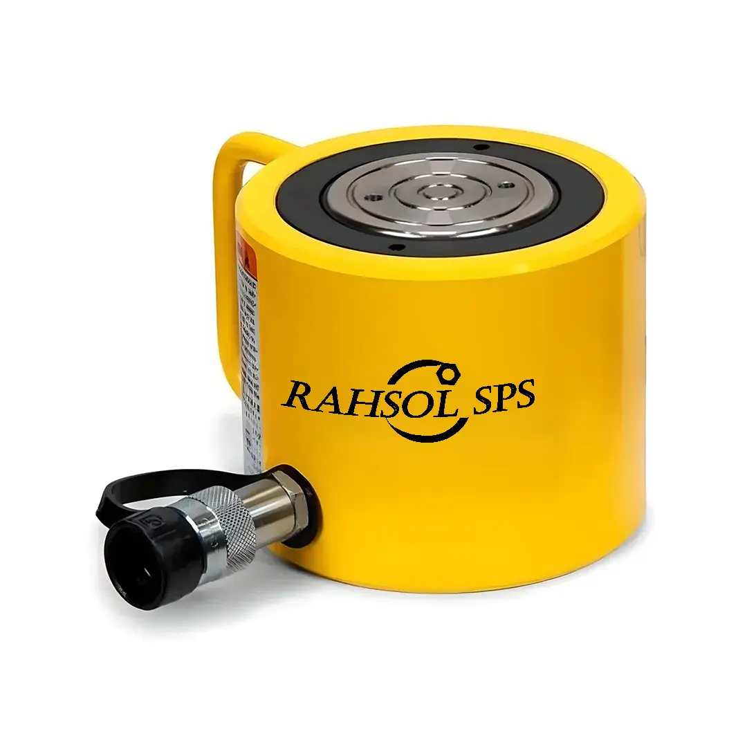 جک هیدرولیک استوانه کوتاه سری RCS برند RAHSOL SPS - سبک، قدرتمند و مقاوم