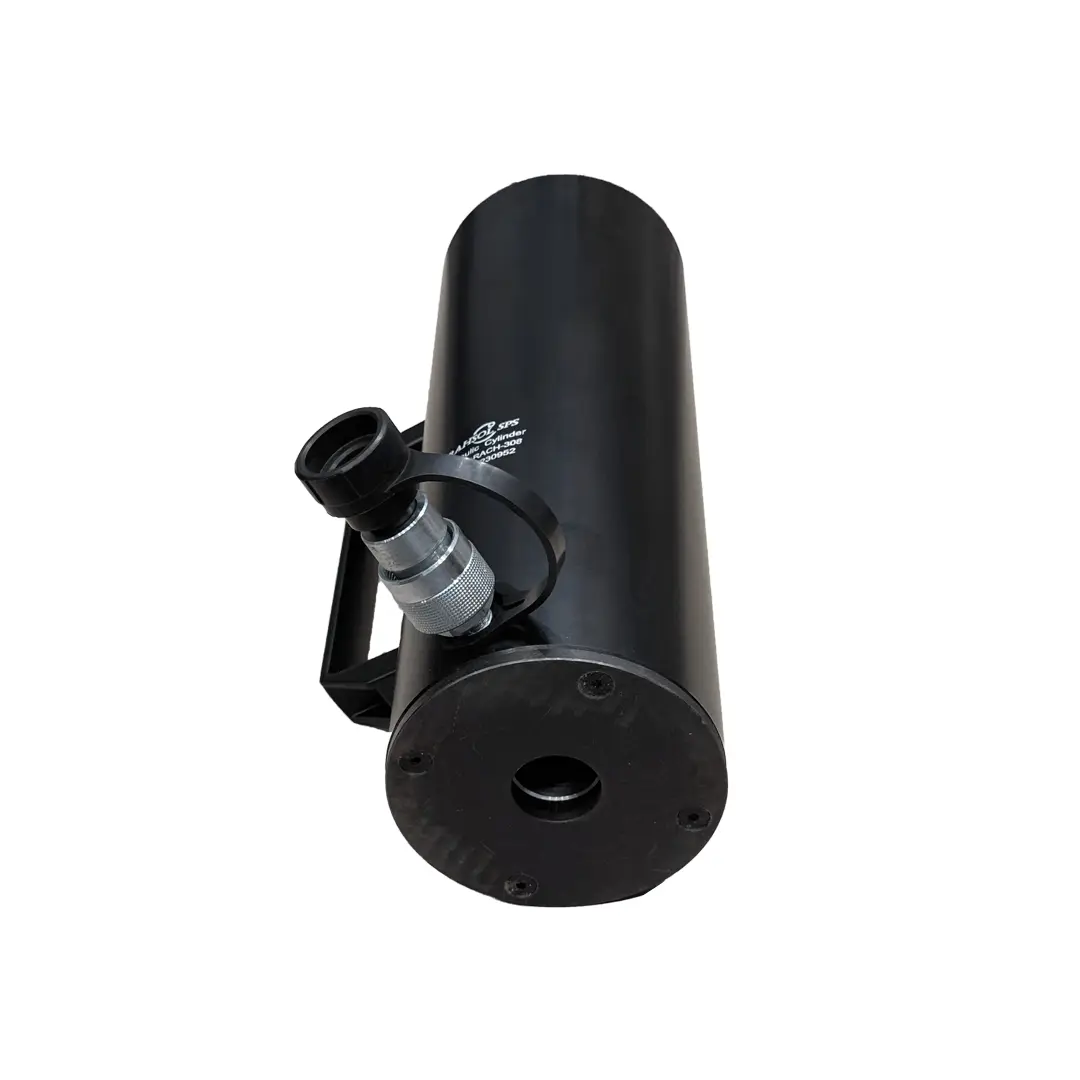 خرید جک هیدرولیک آلومینیومی توخالی یک طرفه مدل RACH-308 برند RAHSOL SPS