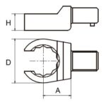 سری تركمتر چاكدار Novatork QOH912 9*12 12mm - Image 2