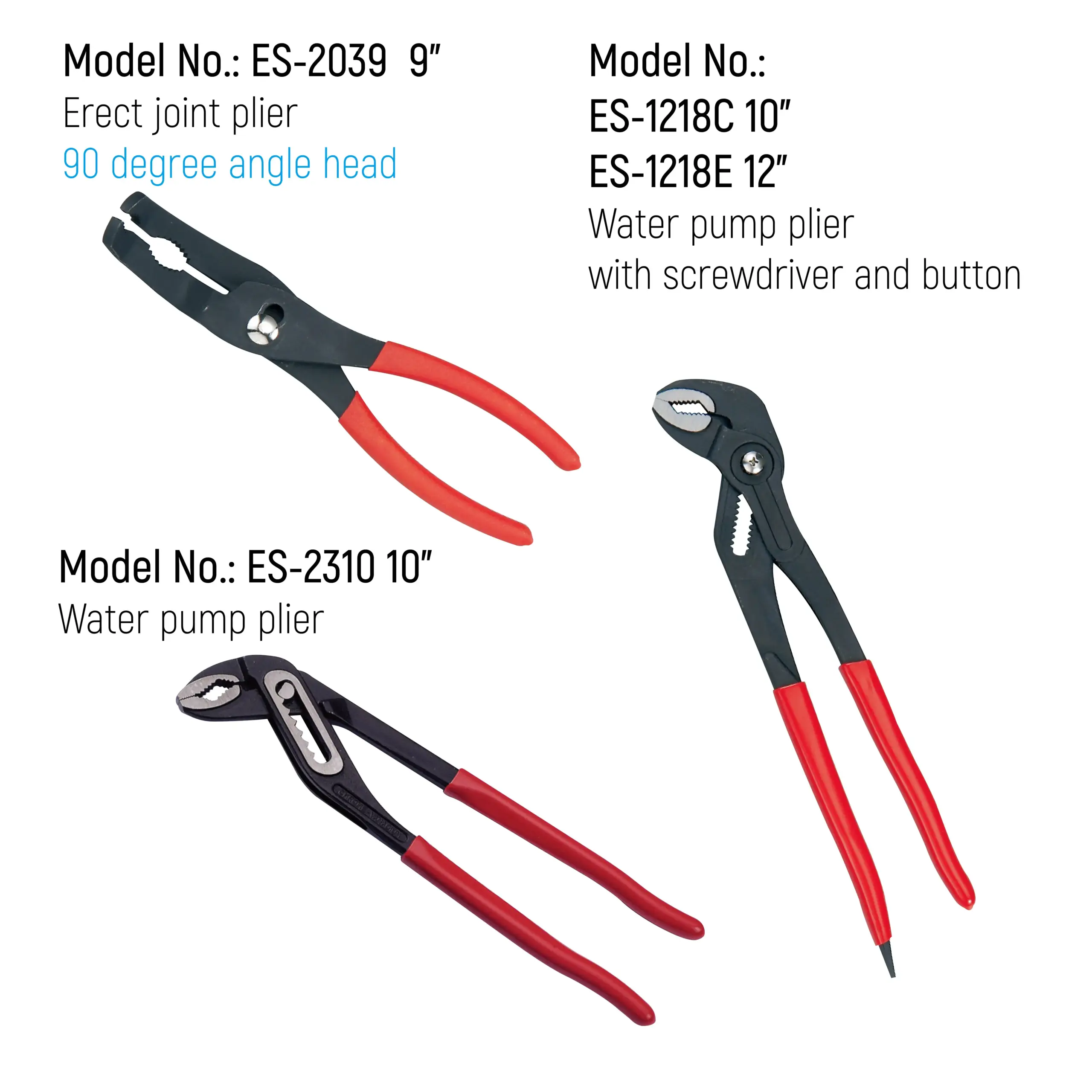 انبر کلاغی دستی ۱۰ اینچ او پی تی مدل ES-1218C انبر کلاغی OPT